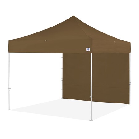 E-Z Up TAA Compliant Sidewall, 13' W x 13' H, Coyote Brown SWP313CB